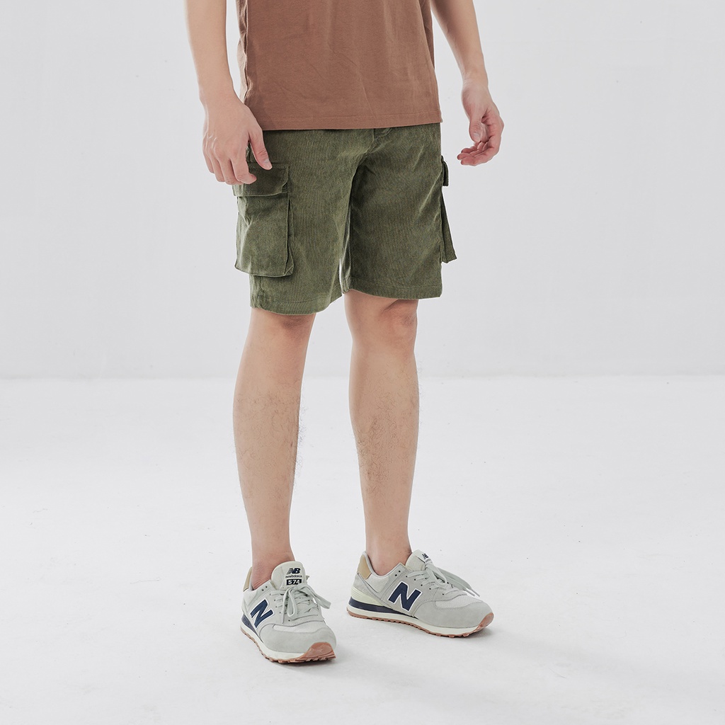 Quần Short Đùi Túi Hộp Nhung Tăm Nam ROUGH 5 Màu Trẻ Trung, Cá Tính