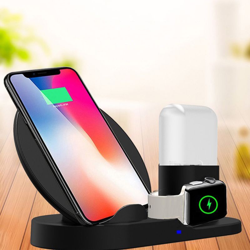 Đế Sạc Không Dây bonj 10W Cho Đồng Hồ Thông Minh, Tai Nghe, Đồng Hồ