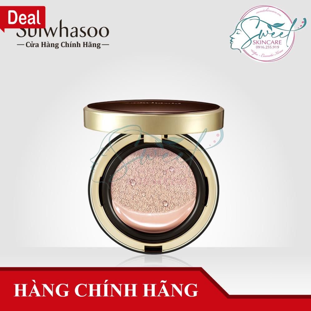 Phấn nước trang điểm chống lão hóa Sulwhasoo Perfecting Cushion Intense 15g - Kèm 1 lõi thay thế  ❤️ SWEET skincare