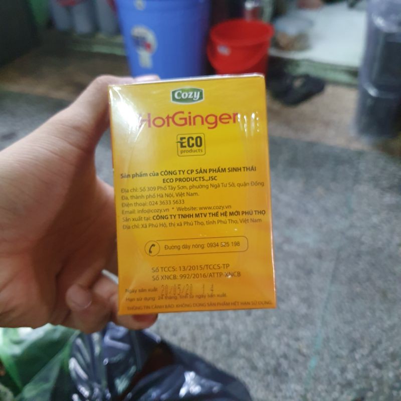 Trà rừng HotGinger 20 gói