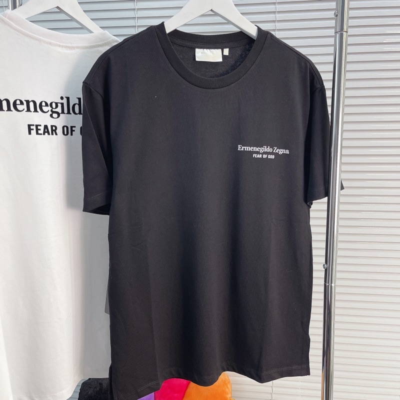 ⚡️[Nomar Quality] - Áo Tee FOG FEAR OF GOD x Z.E.G.N.A in Black, Áo thun FOG