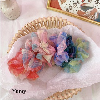 Cột Tóc Scrunchies Caro Lưới