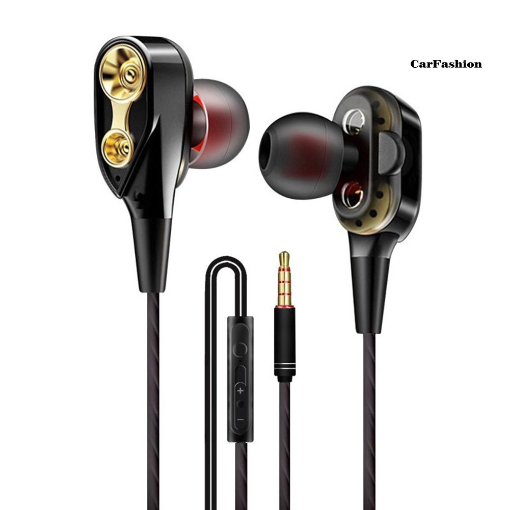 Tai Nghe Nhét Tai Chsmov Lõi Sắt Cổng 3.5mm Âm Thanh Stereo Sống Động