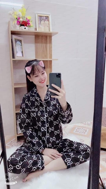 Chọn Mẫu🌈🌈Pizama tay cộc quần dài 40-60kg | BigBuy360 - bigbuy360.vn