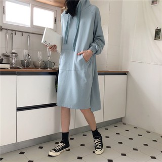 [Order] Váy nỉ suông kèm mũ