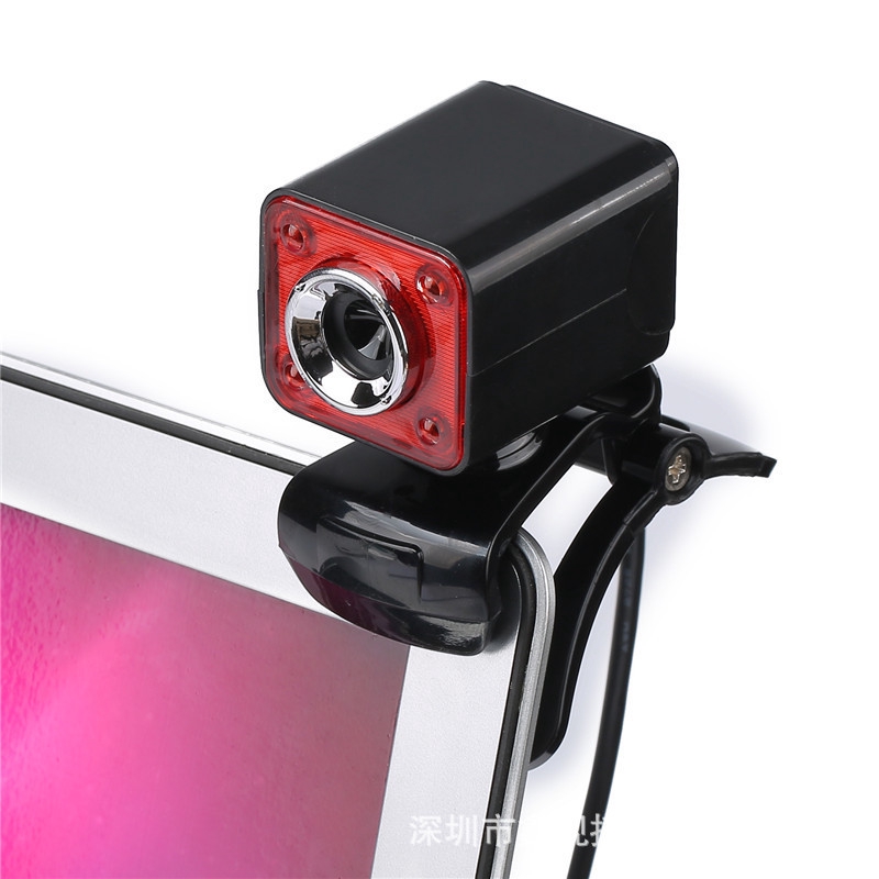 Webcam USB 2.0 12 Million Pixel 4 LED kèm micro cho máy tính | BigBuy360 - bigbuy360.vn