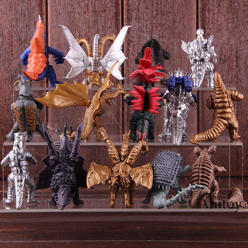 Set 14 mô hình đồ chơi nhân vật godzilla