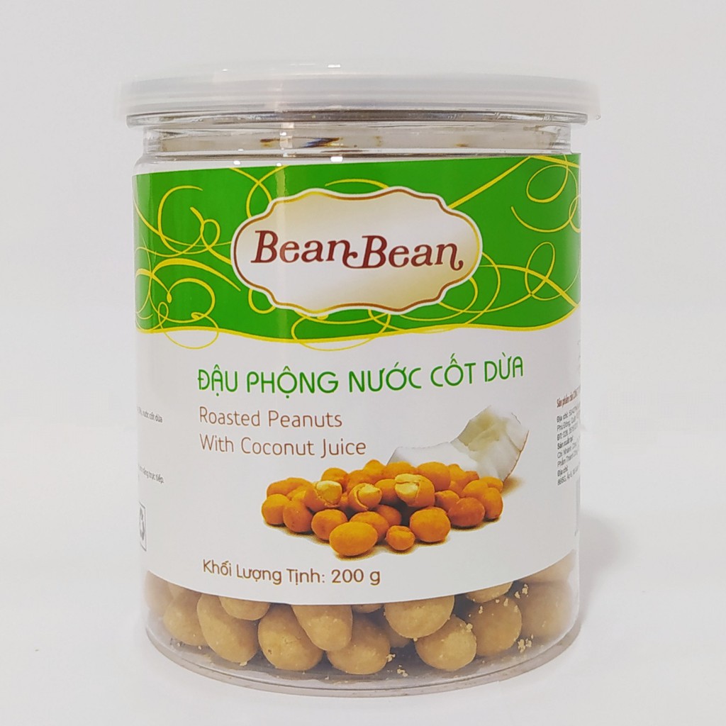 Đậu Phộng cốt dừa Bean Bean hũ 200g