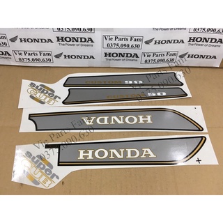 Bộ tem xe máy Honda Custom 50, Custom 70, Custom 90 (Cub 92)