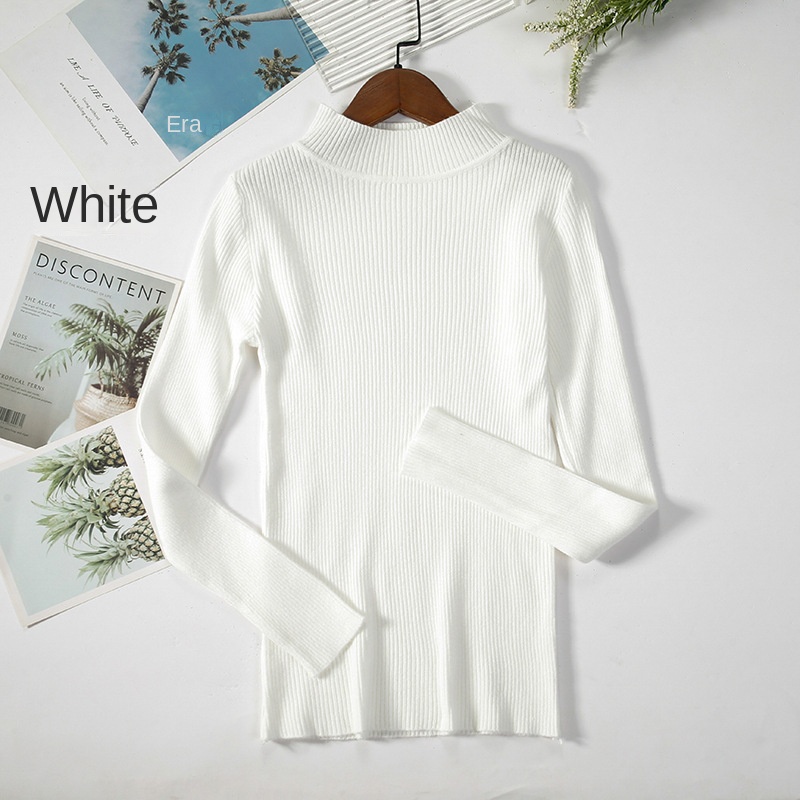 Áo Thun Cổ Lọ Tay DàI Sexy (23 MàU)