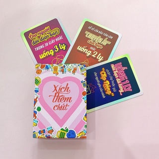 Bộ bài "HUỆ" phiên bản đặc biệt XTC - Huệ Xích Thêm Chút Drinking game cực vui giúp gắn kết tình bạn, lãng mạn tình yêu