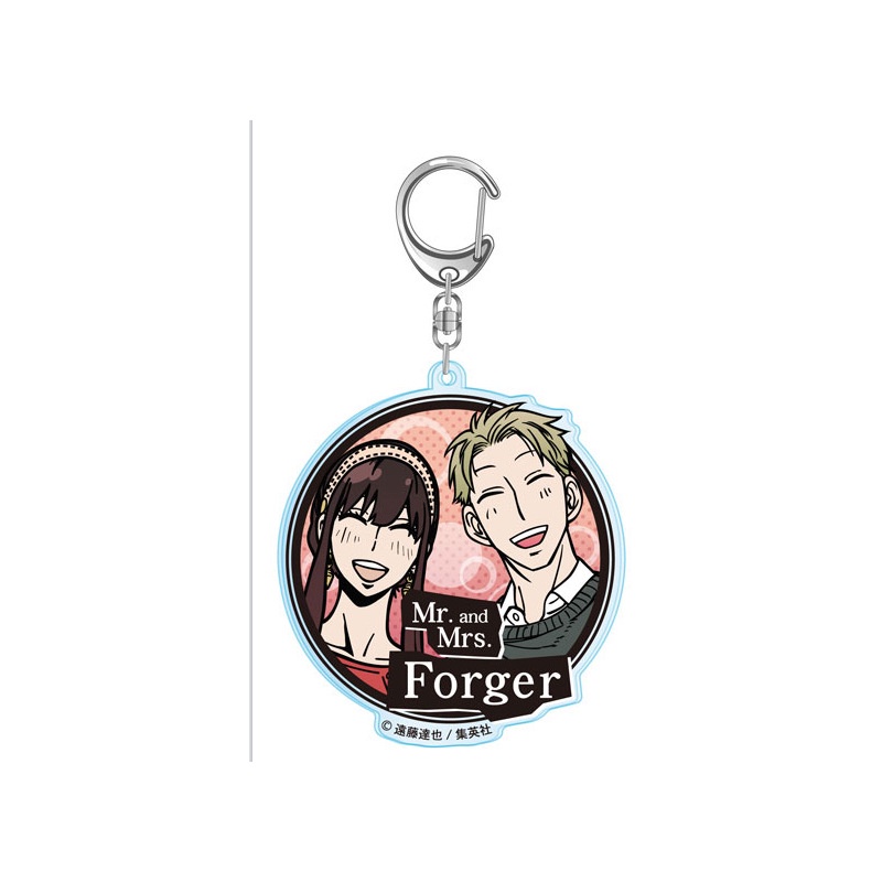 Yyds Móc Khóa Acrylic Hai Mặt Hình Anime SPY FAMILY Twilight Anya Yor Forger Dễ Thương Làm Quà Tặng