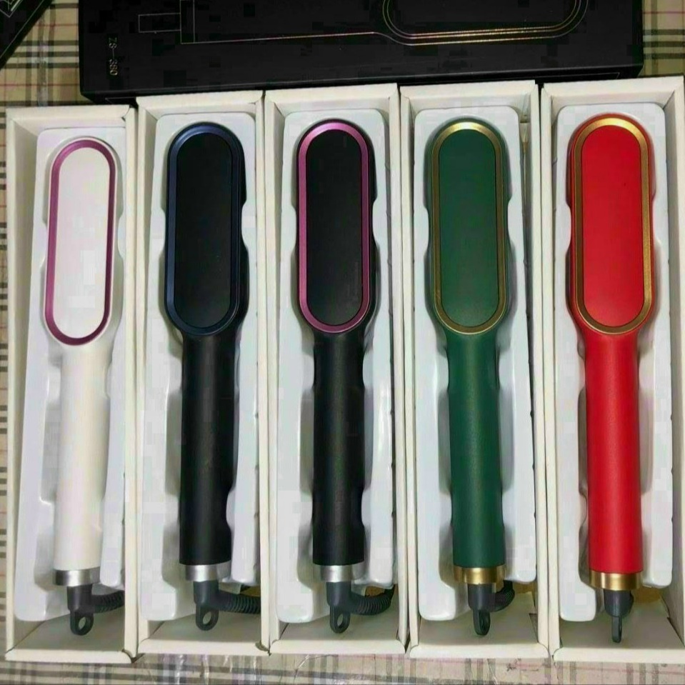 Lược Điện Chải Tóc Đa Năng Chống Rối Tóc Tạo Kiểu Tóc Uốn Tóc Duỗi Tóc Ép Thẳng Chuyên Nghiệp