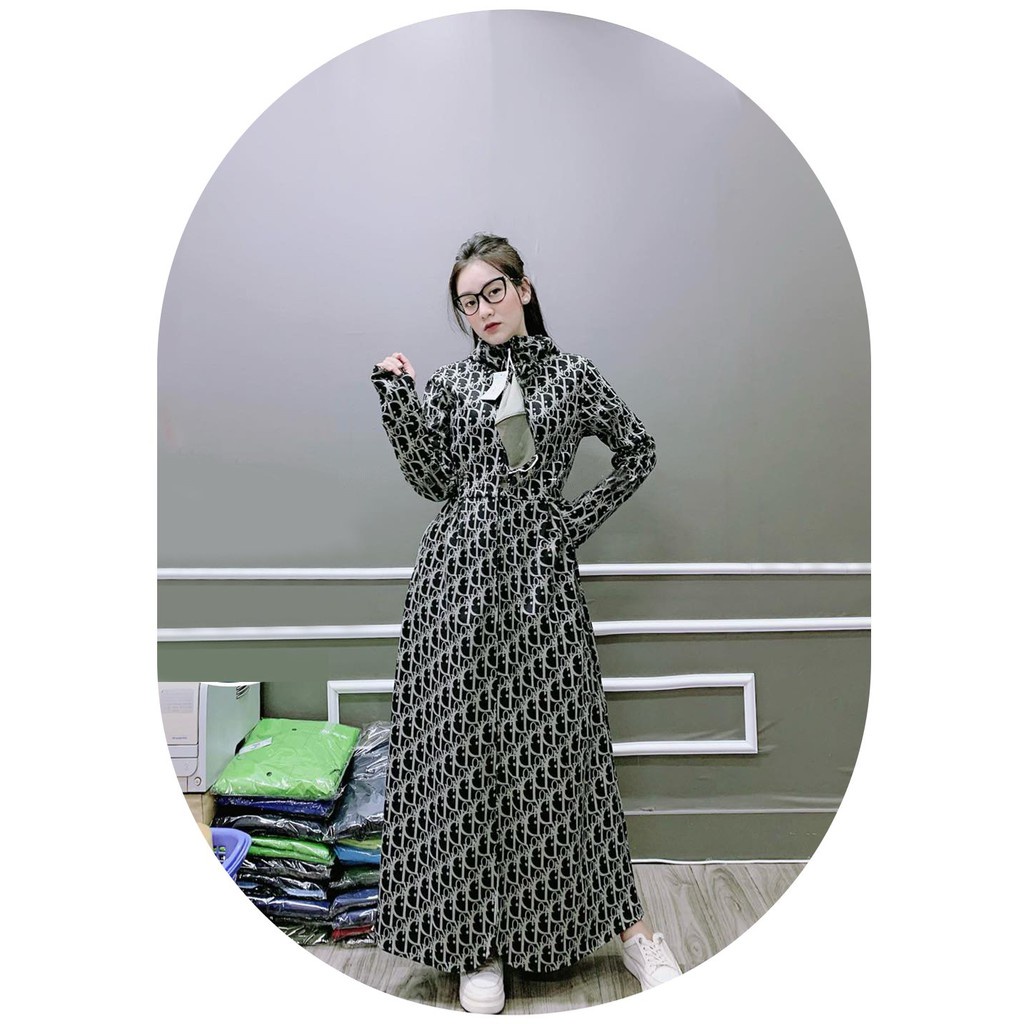 Xả Áo chống nắng nữ toàn thân vải Umi dáng xòe không xẻ sau che kín chân thoáng mát mẫu mới 2021 | BigBuy360 - bigbuy360.vn