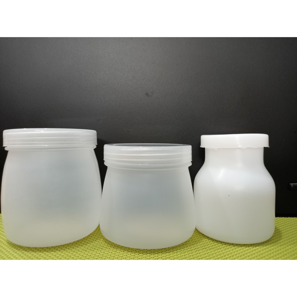 Bộ 10 hủ làm sữa chua, bánh plan, budding nhựa dung tích 100ml, 150ml và 180ml | BigBuy360 - bigbuy360.vn