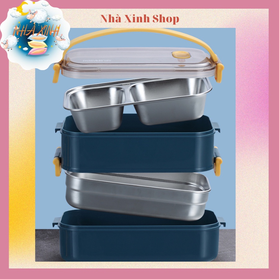 HỘP CƠM Văn phòng lõi inox cao cấp nhiều mẫu