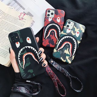 ốp lưng in hình cá mập độc đáo cho iphone 11