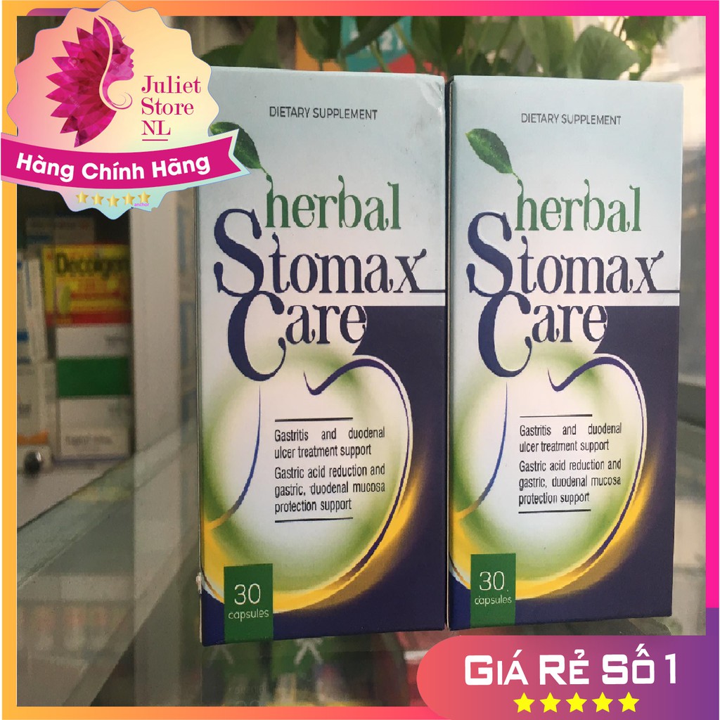 CHÍNH HÃNG HERBAL STOMAXCARE VIÊN UỐNG ĐẨY LÙI VIÊM ĐAU LOÉT DẠ DÀY TÁ TRÀNG,GIẢM ĐAU MẠNH NHANH HIỆU QUẢ AN TOÀN 100%