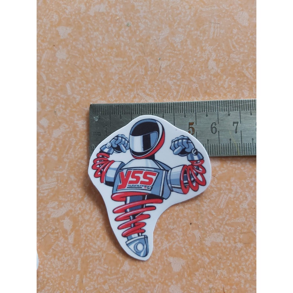 Tem Dán Xe Sticker Phuộc YSS Giá Rẻ