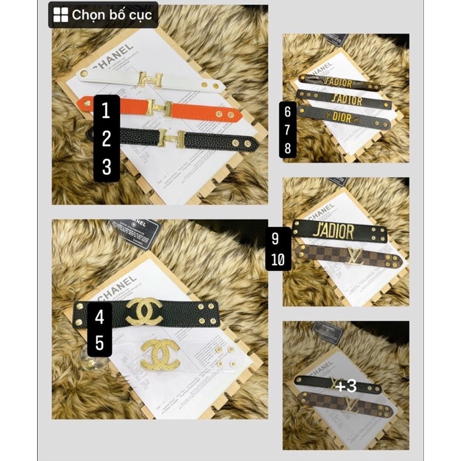 ❌ SALE ❌ VÒNG TAY CHỮ H , CHANE.L , GG , HM VÒNG TAY DA NỮ CÁ TÍNH NHIỀU KIỂU GIÁ RẺ