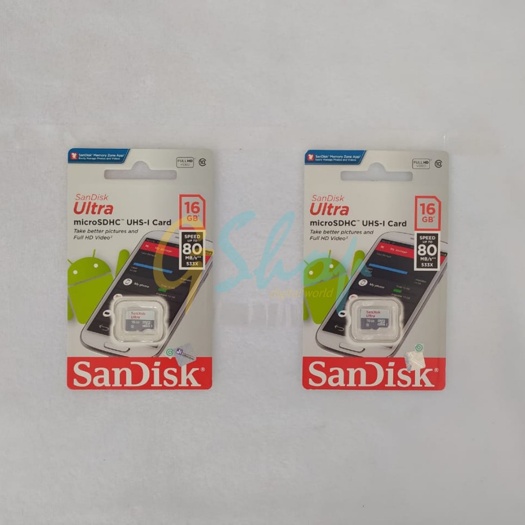 Thẻ Nhớ Sandisk 16gb Class 10