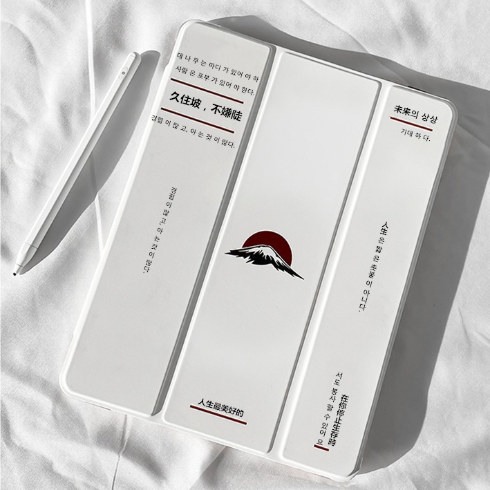 Leather Case With Pen Slot For Ipad 8th Generation Air4 3 2 1 Ipad 10.2 2020 7th Generation Pro11 Ipad6 5gen Mini4 5