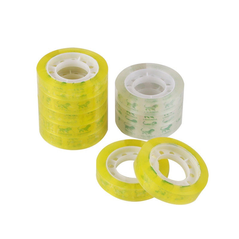 Cuộn Băng Keo Trong Suốt Rộng 12mm Dài 30m Có Thể Thay Thế Cho Cuộn Băng Keo