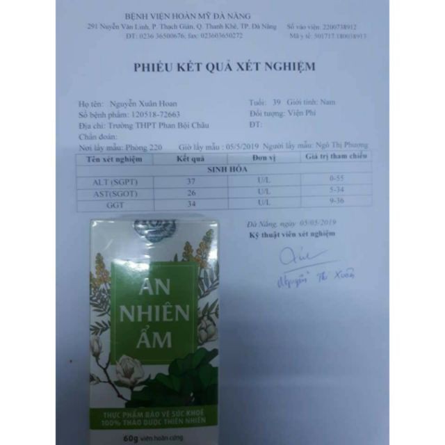 [Hàng Việt Nam] AN NHIÊN ẨM - Xổ Độc Gan, Đại Tràng, Hạ Men Gan - Đông Y Vũ Đức | BigBuy360 - bigbuy360.vn