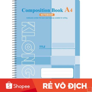 Sổ lò xo KLONG đơn 400tr A4 , 7Subject; MS: 394M