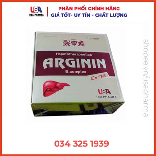 ARGININ B COMPLEX EXTRA CÀ GAI LEO DIỆP HẠ CHÂUGIẢI ĐỘC GAN - HỘP 60 VIÊN USA