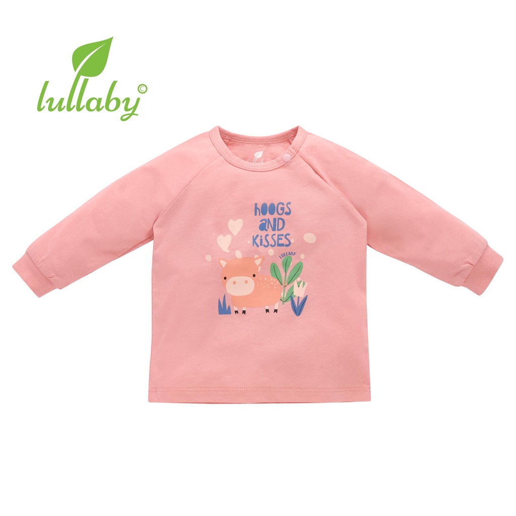 Lullaby Áo dài tay raglan Bé gái NH695P