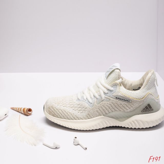 [Full box] GIẦY THỂ THAO ALPHA BOUNCE KEM TRẮNG NAM