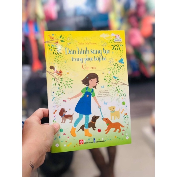 Dán hình sáng tạo trang phục búp bê công chúa