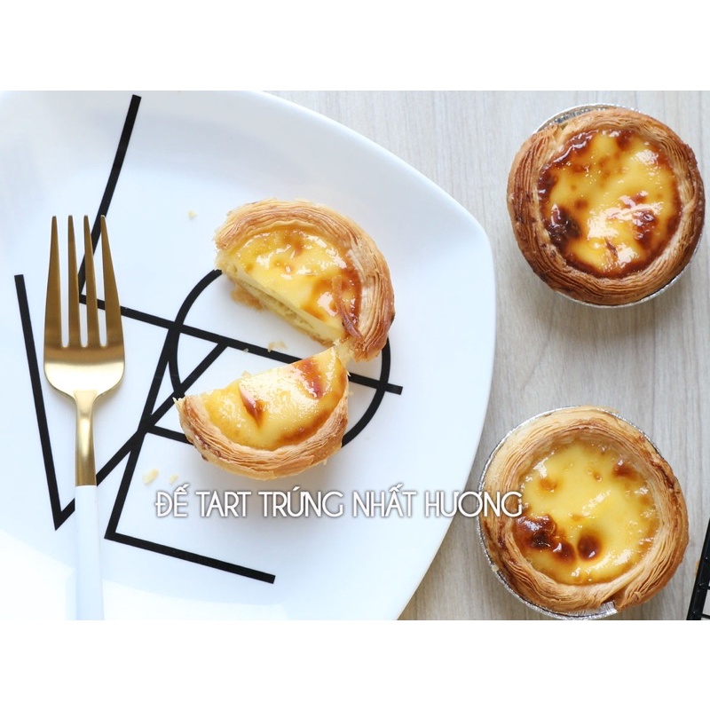 Combo 30 đế tart trứng và kem phô mai Nhất Hương