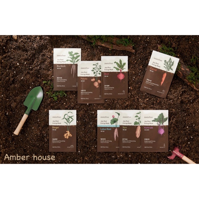 Mặt nạ tinh chất củ/rễ cây Innisfree
