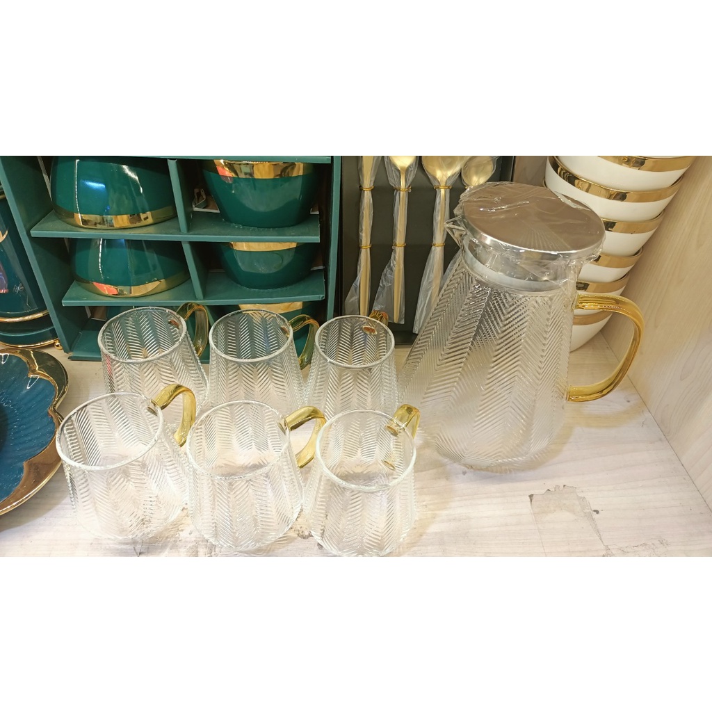 Bộ bình cốc thủy tinh chịu nhiệt hàng loại 1