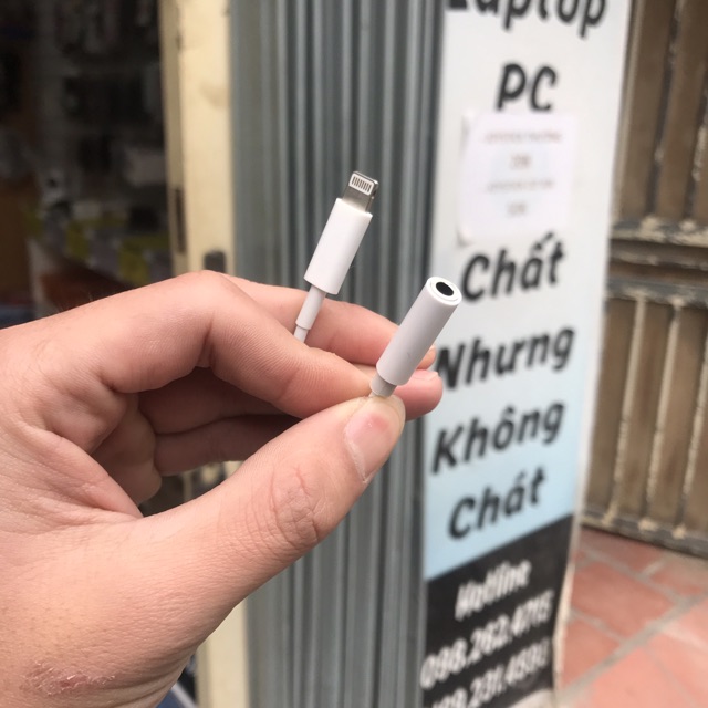 Jack chuyển tai nghe 3.5 cho iphone ipad kết nối bluetooth có mic