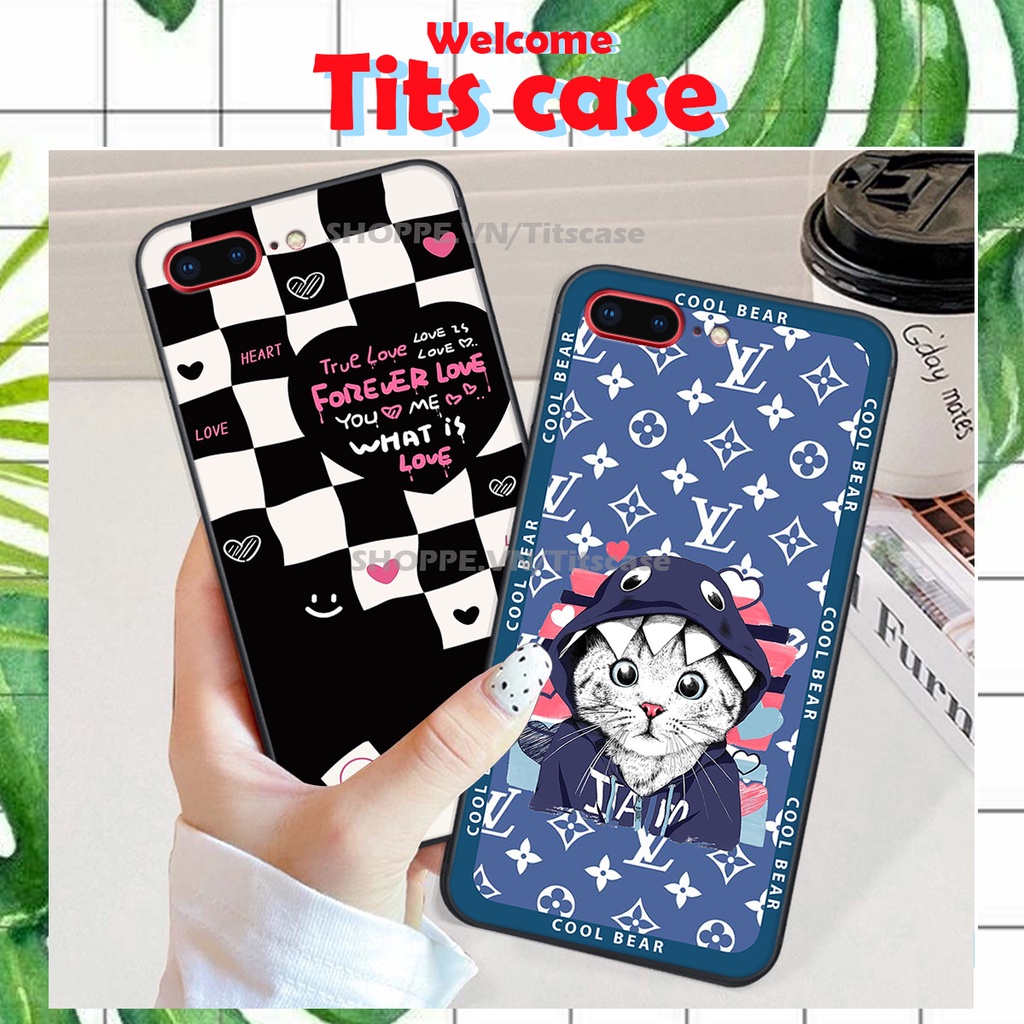 Ốp lưng ip 7 PLUS / 8 PLUS in hình GẤU K@WS- BE@R COOL-CỰC XINH-RẺ-BỂN -ĐẸP
