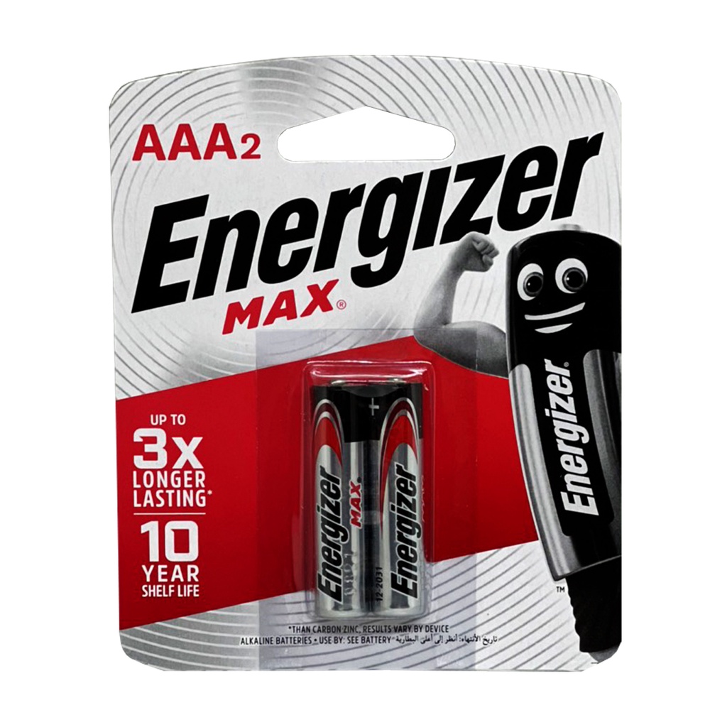 Vỉ 12 viên pin AA - AAA Energizer 1,5V Siêu Rẻ - Hàng Chính Hãng