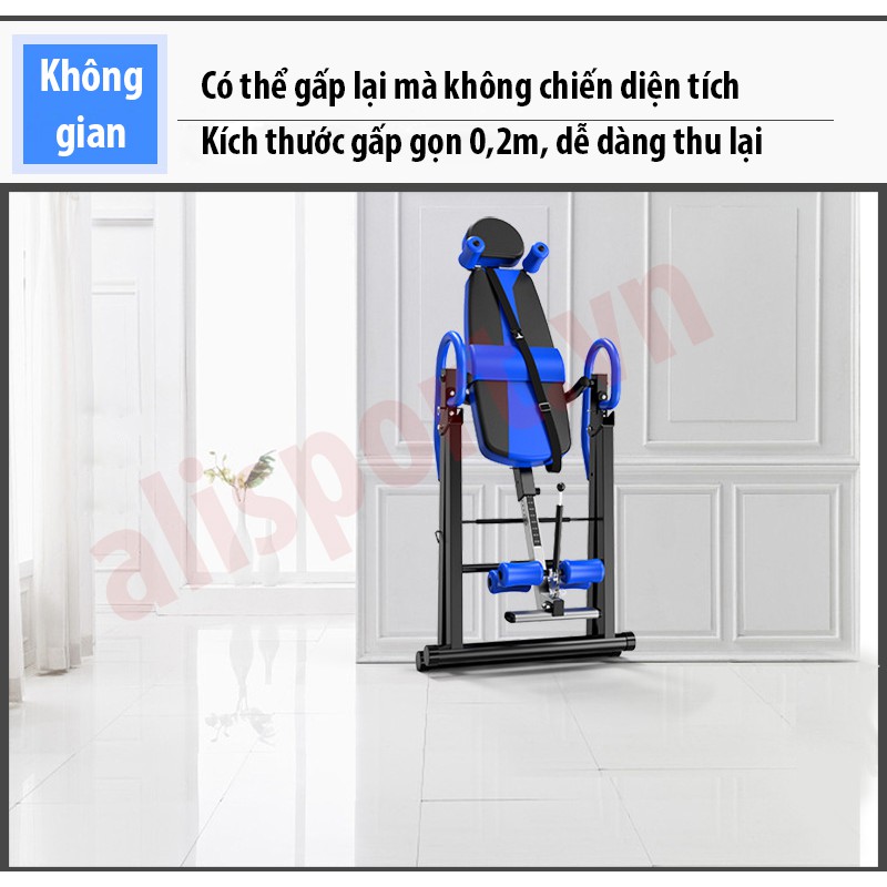 Ghế tập dốc ngược, hỗ trợ giảm đau thắt lưng