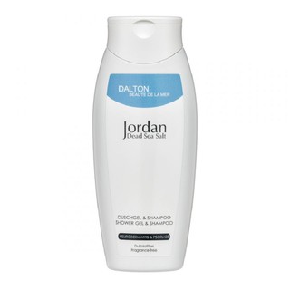 Dầu gội tắm Dalton muối biển chết không mùi JORDAN DEAD SEA SALT SHOWER GEL & SHAMPOO