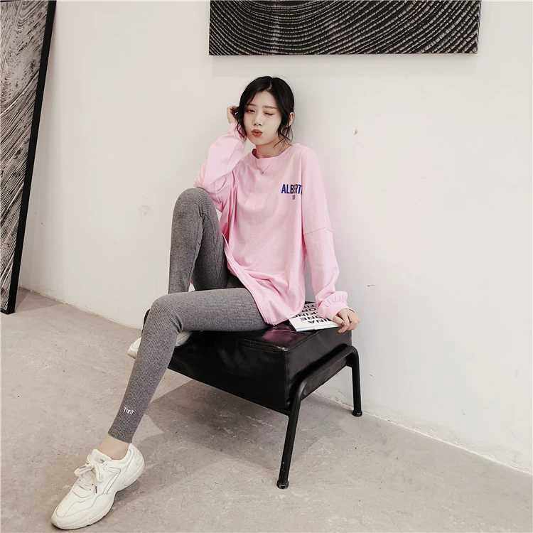 Quần legging bút chì eo co giãn phong cách năng động cho nữ | BigBuy360 - bigbuy360.vn