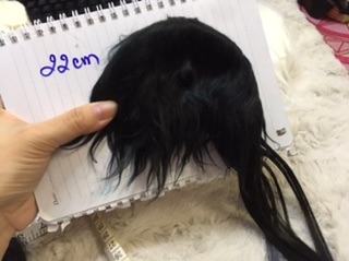 Tóc lông thú dành cho búp bê BJD size 18-23cm