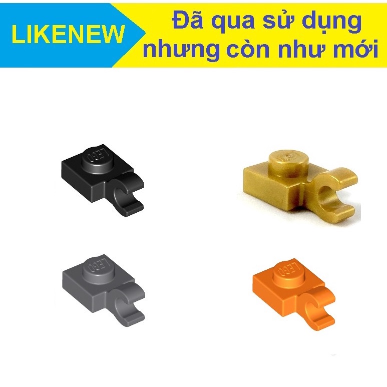 Đồ chơi xếp hình Lego Gạch lẻ Plate, Modified 1 x 1 with Open O Clip