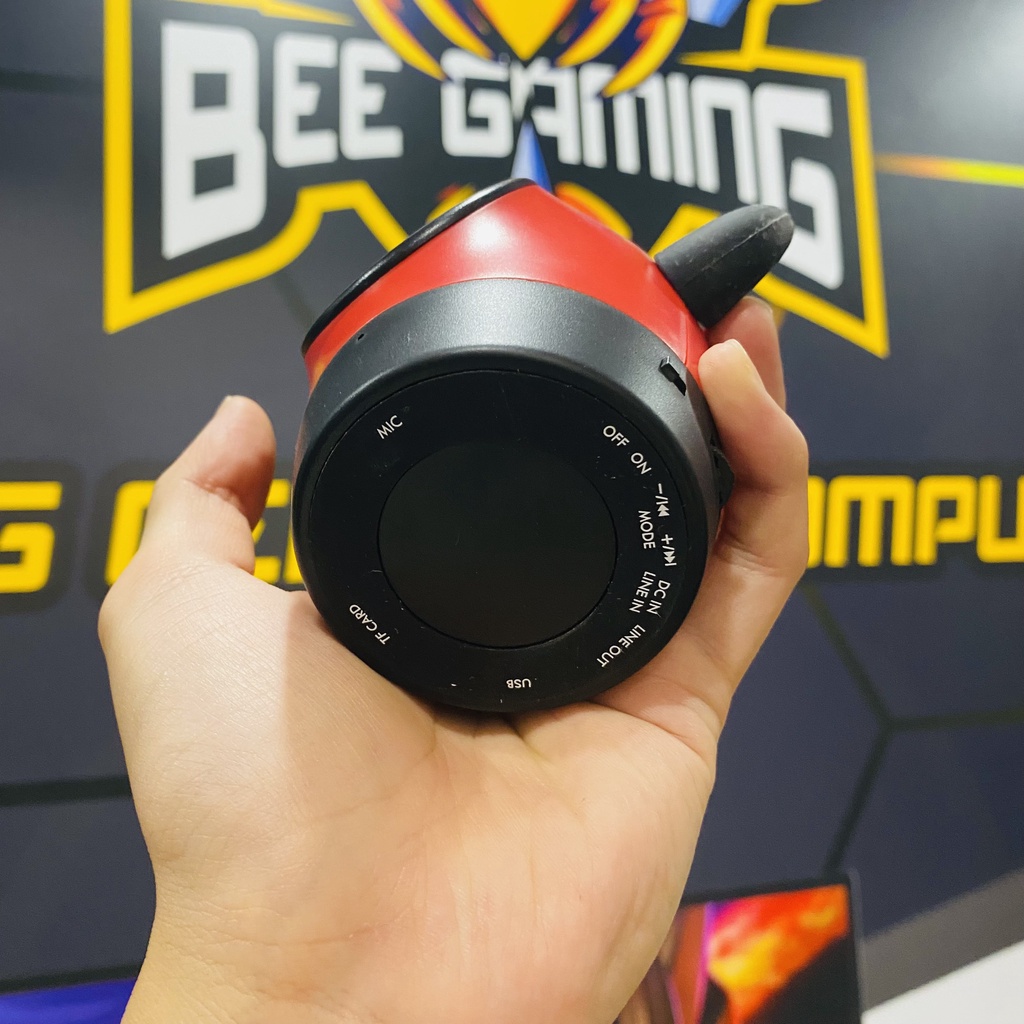 Loa không dây mini - Monster (Bluetooth 2.0 / USB / Hỗ trợ cắm thẻ nhớ / Bass ấm)