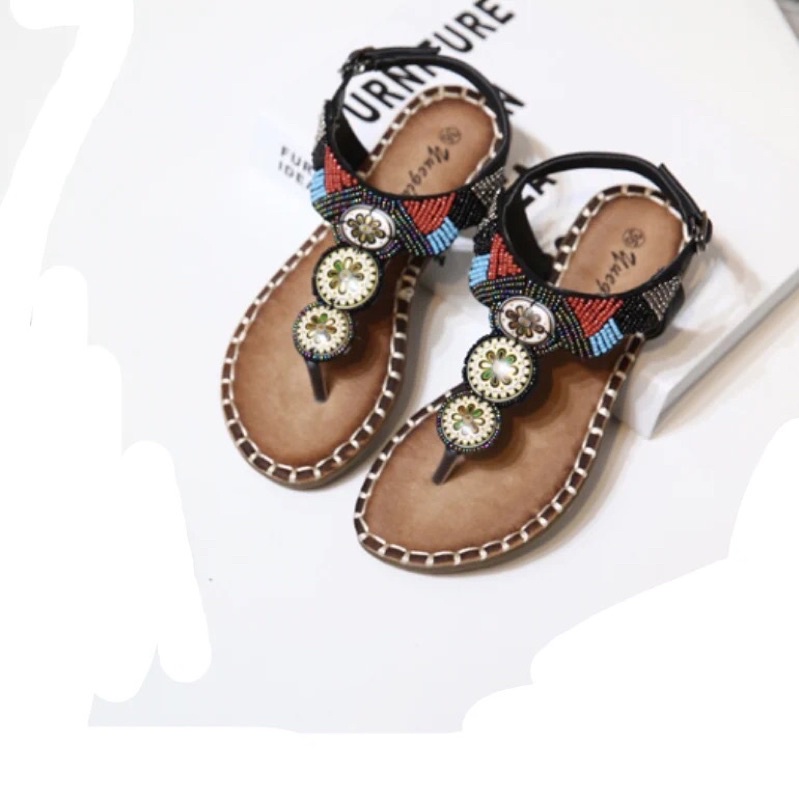Dép sandals boho nữ