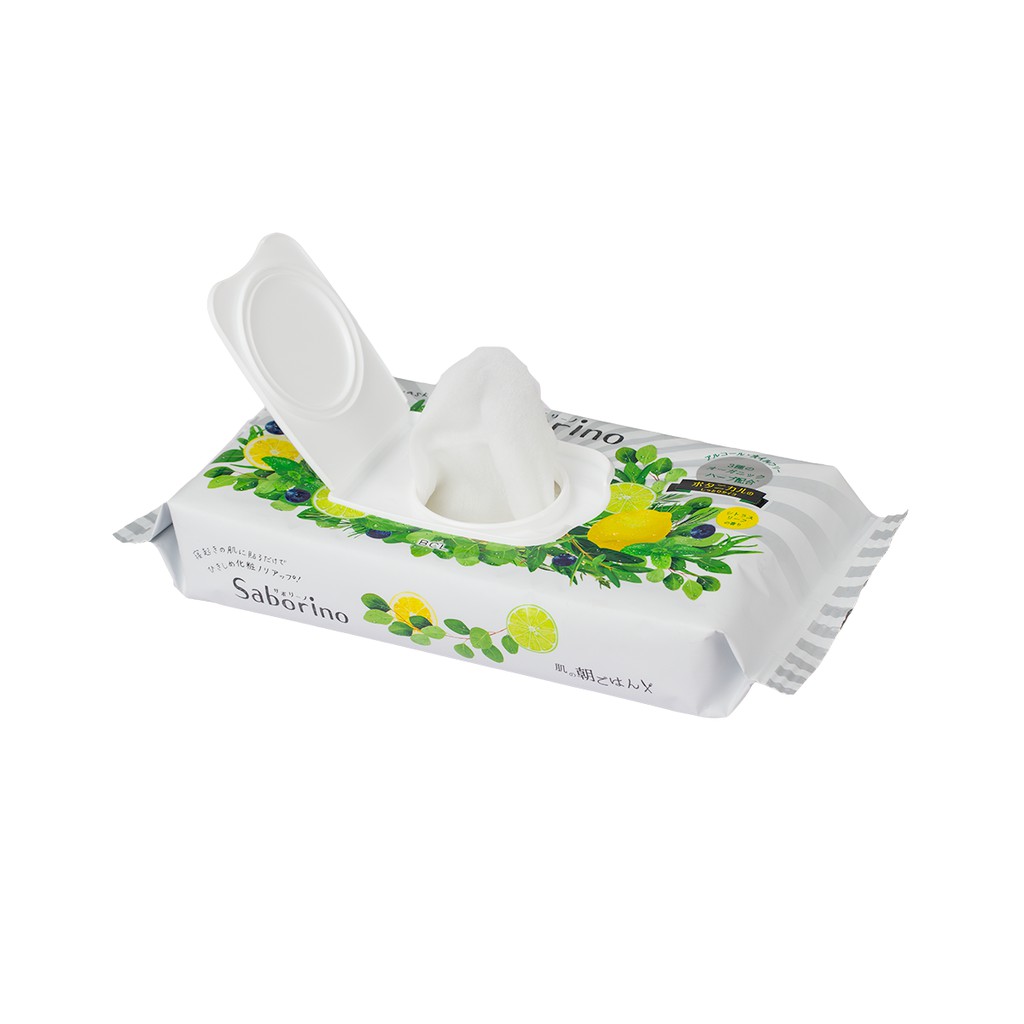 (Gói 28 Miếng) Mặt Nạ Dưỡng Ẩm Buổi Sáng Hương Thảo Mộc Saborino Morning Facial Sheet Mask Botanical 300ml
