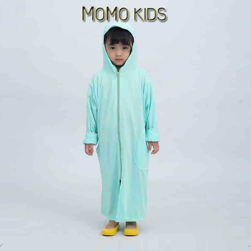 Áo chống nắng dáng dài cho bé toàn thân cho bé (2-6 tuổi) Momo kids 2022
