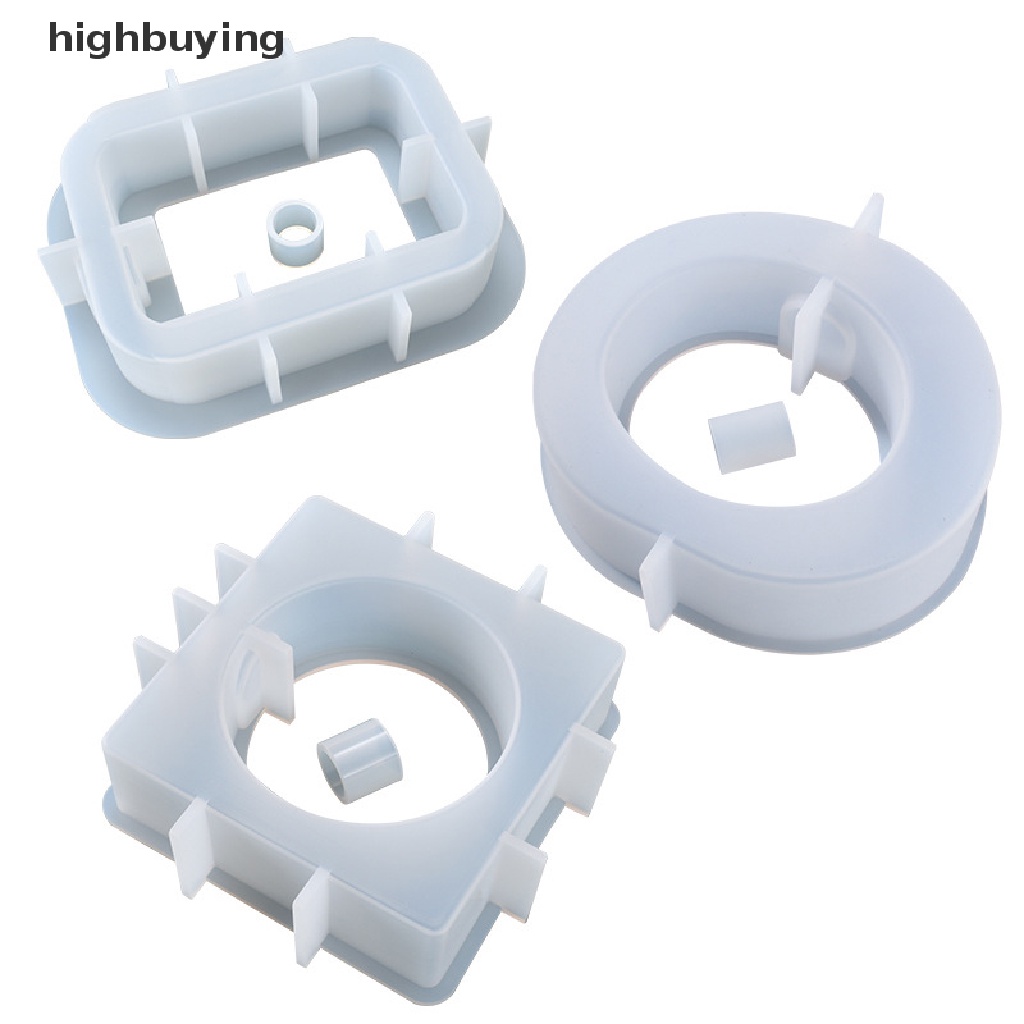 Khuôn Silicone Làm Chậu Hoa Đất Sét Thủ Công DIY