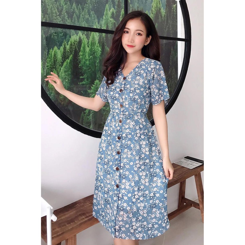 [ XẢ KHO ] Đầm xinh tôn dáng - Cảm hứng từ Cúc Họa Mi | BigBuy360 - bigbuy360.vn